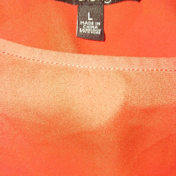 Eva Longoria top size L color orange - Picture 3 of 3